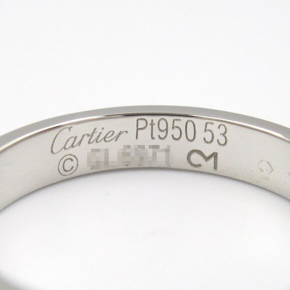CARTIER Platinum Love Ring - Picture 3 of 6
